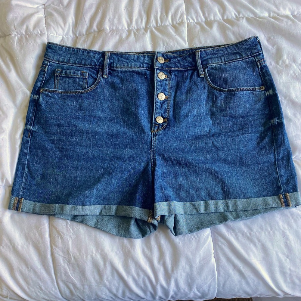 Old Navy Button Fly Denim Shorts